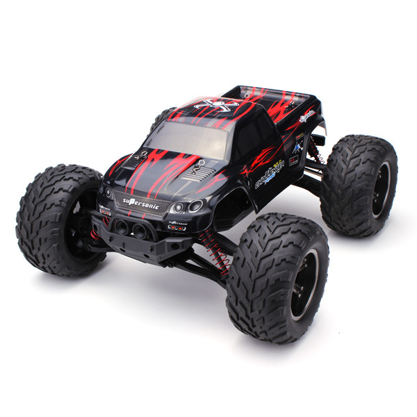 40kmh+ 2015 New 1/12 scale Electric rc monster truck 2.4Ghz 2WD high ...